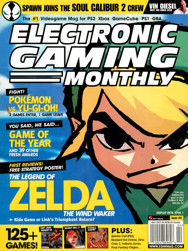 Electronic Gaming Monthly Issue 165 (April 2003) cover